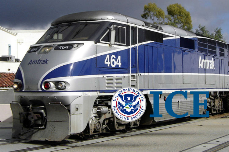 Cada vez ICE realiza cada vez más operativos para atrapar a los inmigrantes indocumentados en espacios públicos como trenes y autobuses.