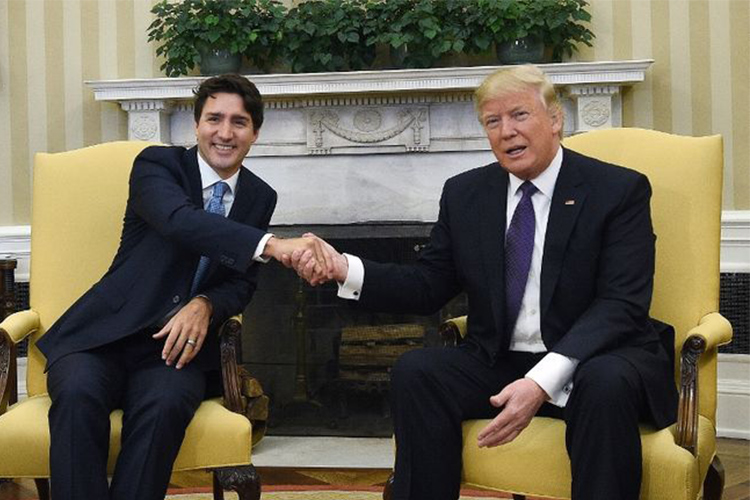 El presidente Donald Trump habría reconocido que mintió al primer ministro canadiense, Justin Trudeau, reveló  The Washington Post.