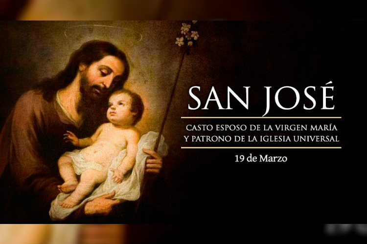 San José es quien tuvo el privilegio de ser esposo de María, de criar al Hijo de Dios y de ser la cabeza de la Sagrada Familia.