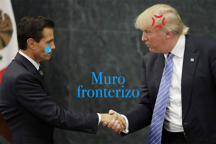 El presidente Donald Trump sigue sin cambiar su postura sobre el pago del muro fronterizo, pues asegura que México cubrirá los costos