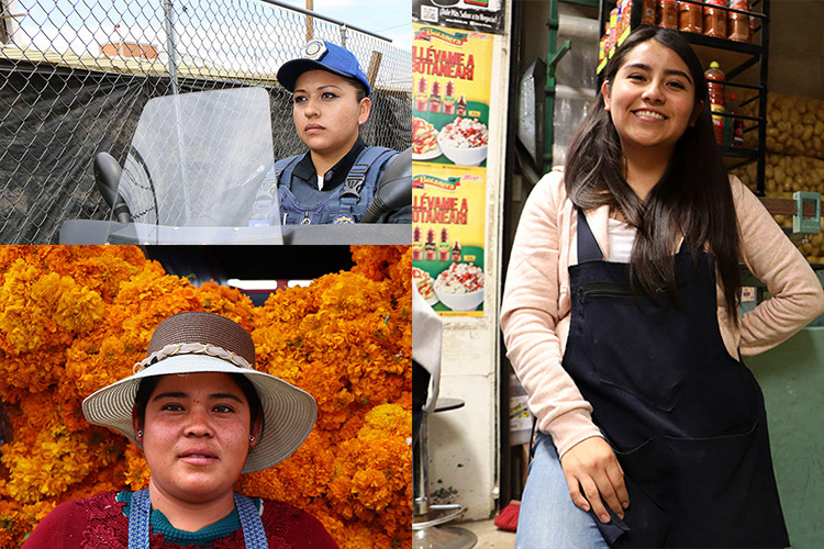 Son madres, hijas, esposas y hermanas, pero también son la fuerza trabajadora en la Central de Abastos de la Ciudad de México.