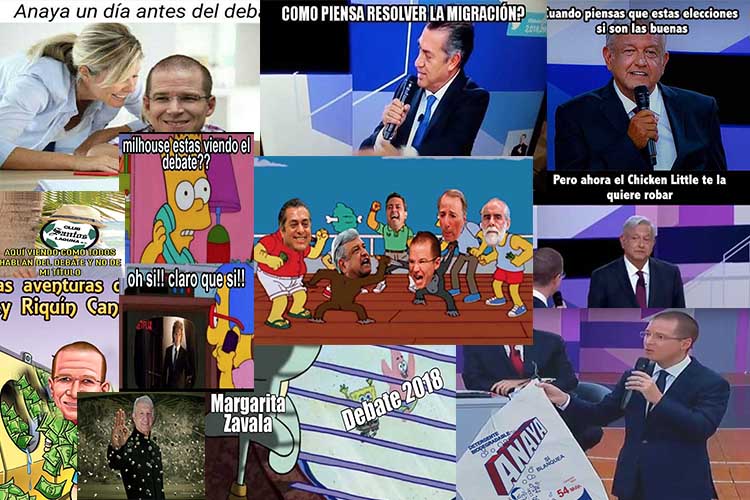 ¿Te perdiste el segundo debate? con memes te lo contamos.