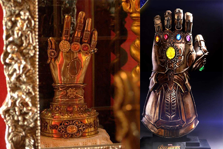 La nueva película del universo cinematográfico de Marvel, Avengers: Infinity War, tiene como un artefacto protagónico el “Guantelete del Infinito”, sin embargo guarda bastante en común con una importante reliquia católica.