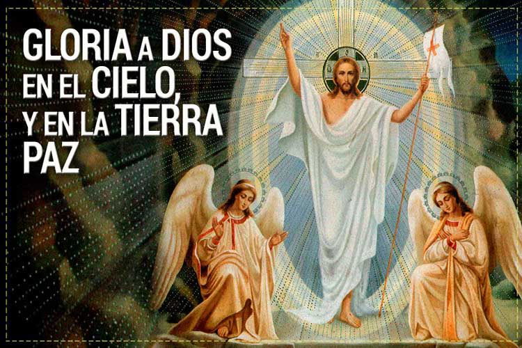 Oración, Gloria a nuestro Padre, Hijo y Espíritu Santo en misa