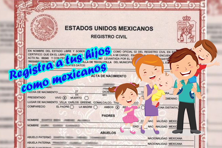 Los hijos de los mexicanos nacidos en el extranjero tienen el derecho a tramitar su nacionalidad mexicana (doble nacionalidad), este trámite lo puedes realizar tanto en México como en EU.