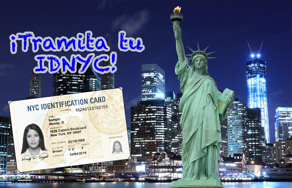IDNYC es el programa de identificación municipal de la Ciudad de Nueva York. Puede ser tramitada por cualquier residentes de la Ciudad