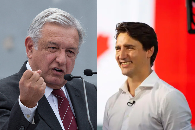 Justin Trudeau, habló vía telefónica con el presidente electo de México para tratar temas comunes entre ambos países, como la creación de empleos.