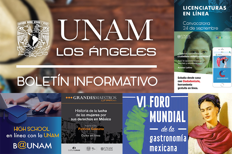 En agosto la UNAM Los Ángeles tiene lista una gran variedad de actividades culturales, que checa el dato para que no te pierdas nada