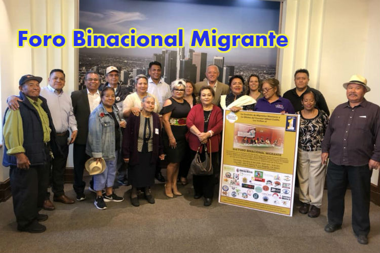 La Agenda Migrante llega al City Hall de Los Ángeles; una vez ahí activistas, organizaciones civiles y políticos podrán complementar el documento