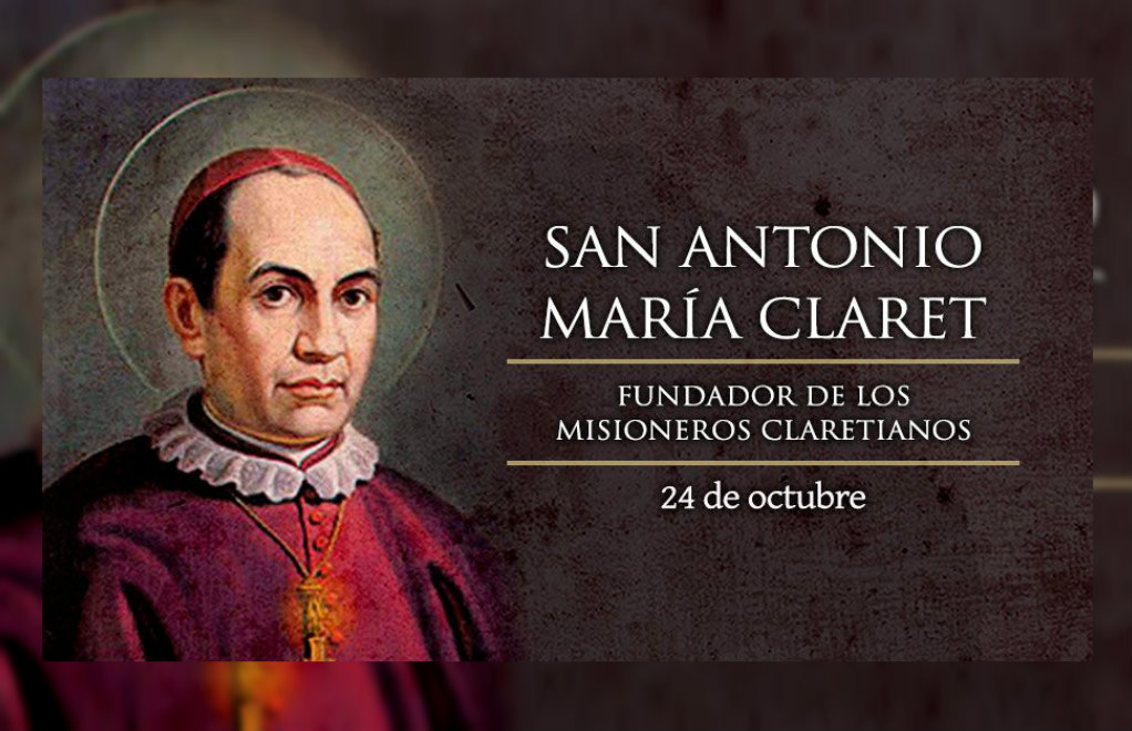 San Antonio María Claret nació en Sallent, en Barcelona (España), en 1807