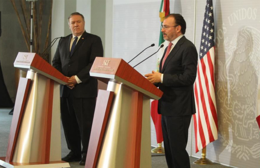 Pompeo sostuvo que es necesario promover el desarrollo económico y la seguridad en los países de Centroamérica para detener la migración. | Foto: Cortesía