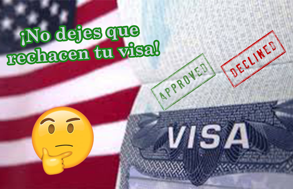Existen diversos motivos por los pueden rechazarte una visa, estos son uno de los principales.