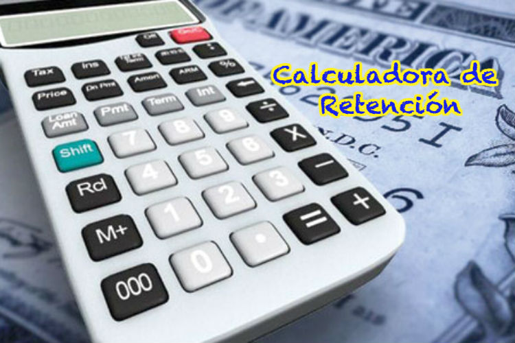 La calculadora te ayudará a identificar tu retención de impuesto y así asegurar que tu pago sea el correcto, con lo cual te ahorrarás multas