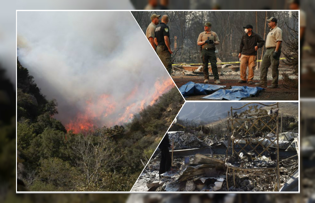 Sube a 31 la cifra de muertos por incendios forestales en California