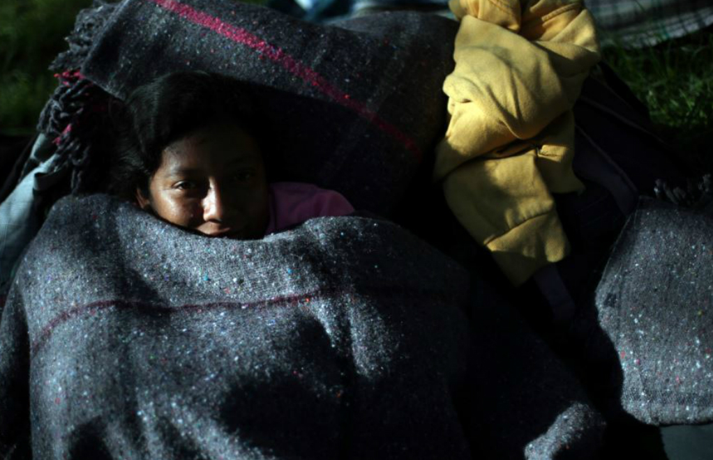 Miles de migrantes han partido de Honduras y El Salvador de forma masiva desde mediados de octubre.