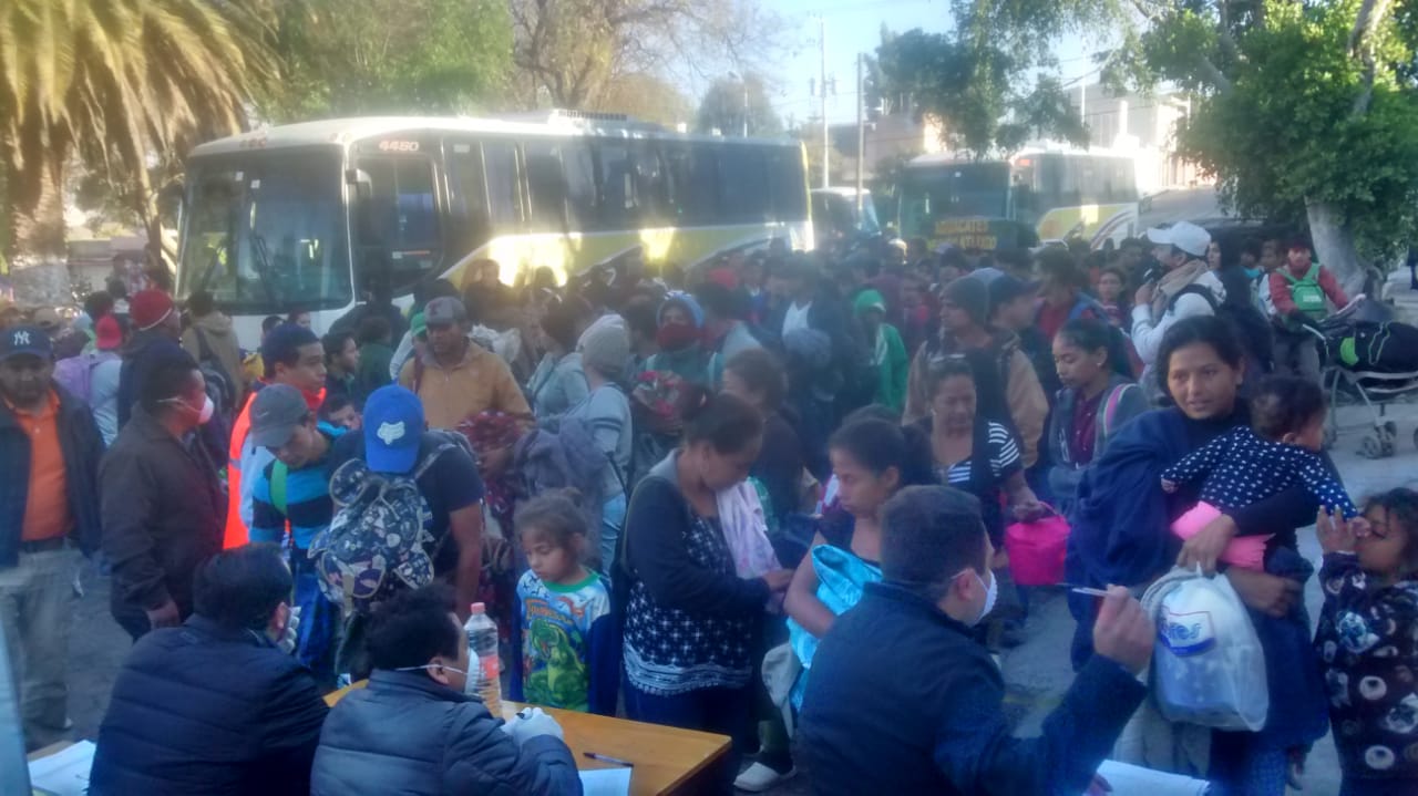 Este fin de semana, el éxodo migrante que sigue entrando al país en diferentes grupos, llegó al estado de Puebla, se espera pronto estén en la CDMX