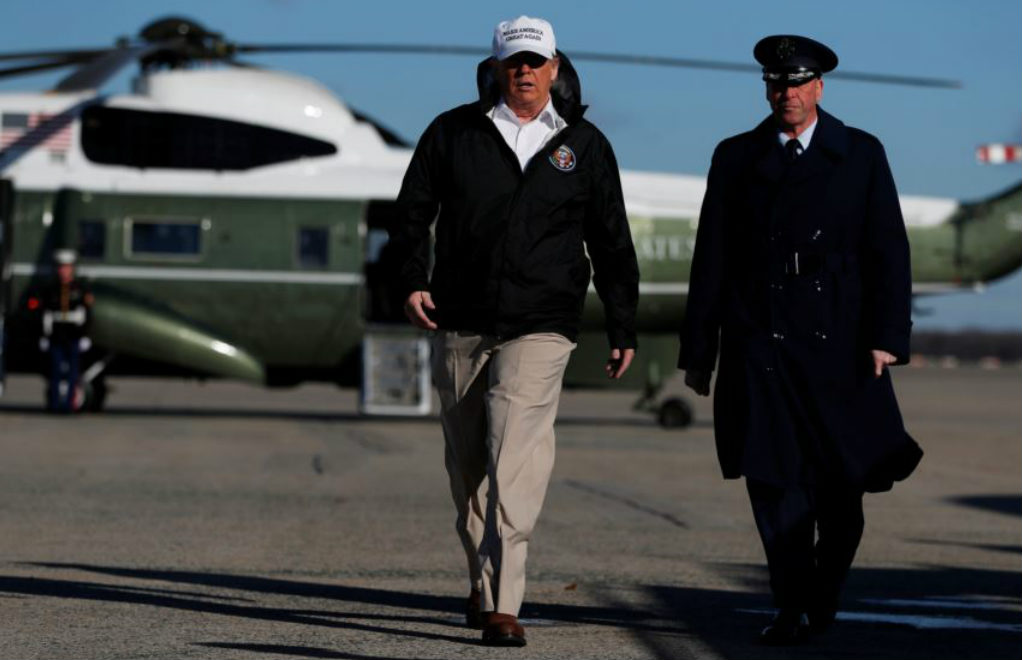 Trump viaja a la frontera sur y reitera que podría declarar emergencia nacional