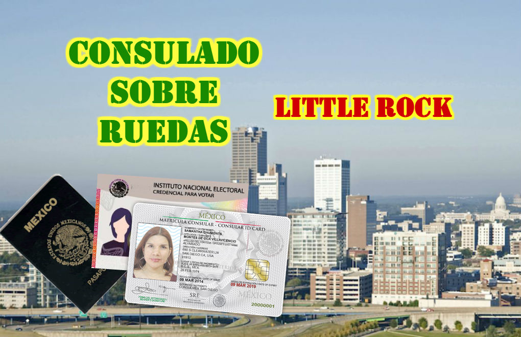 El consulado en Little Rock ofrece los servicios para tramitar pasaportes, matrículas consulares y credenciales de elector