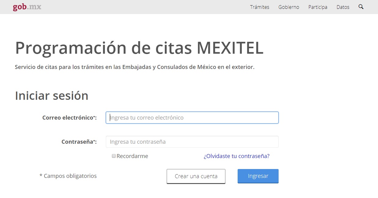 mexitel web citas Conexión Migrante
