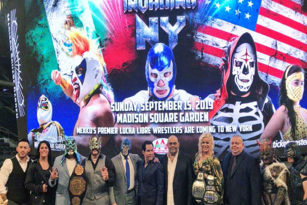 Por primera vez, de mano de una empresa Mexicana, la Lucha Libre se presentará en el Madison Square Garden, en Nueva York