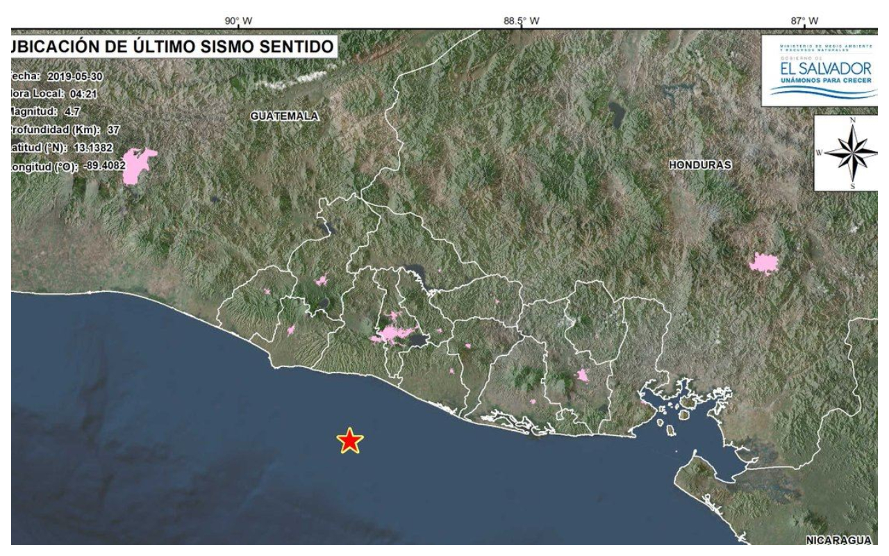 Terremoto de magnitud 6,8 grados sacude El Salvador