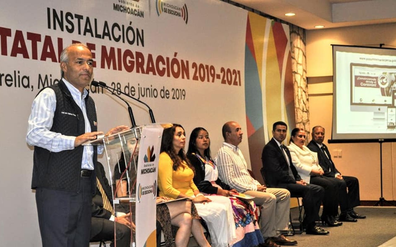 Queda inaugurado el Consejo Estatal de Migración en Michoacán