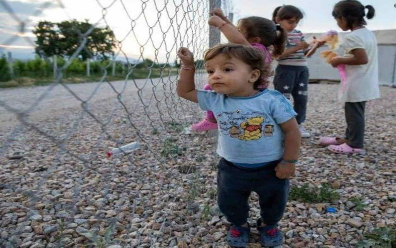 Niños migrantes vulnerables