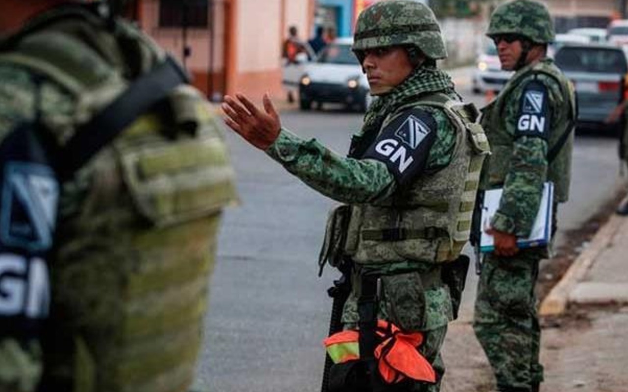 Guardia Nacional llega a Chiapas