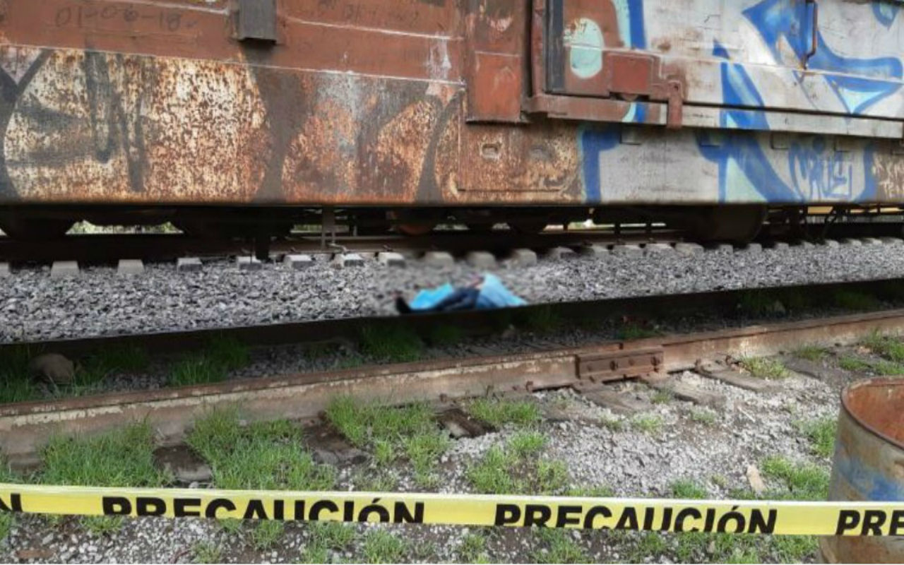 Migrante hondureña cae de tren y muere