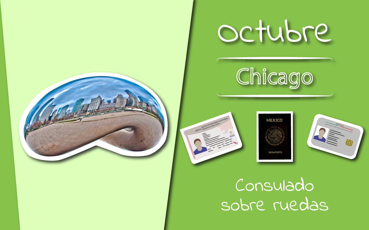 Consulado sobre Ruedas Chicago para octubre del 2020