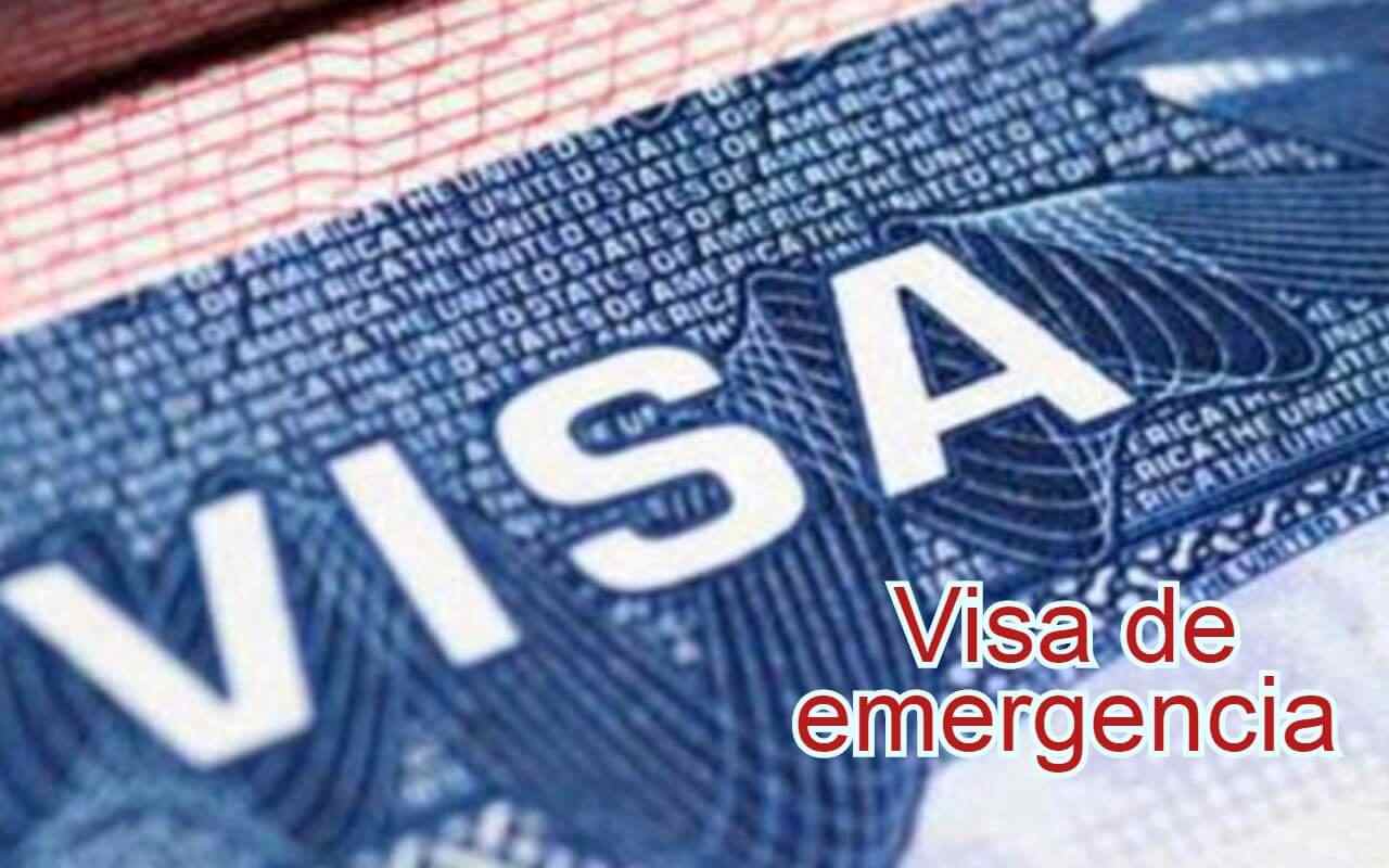 ¿cómo Solicito Una Visa De Emergencia Americana Conexión Migranteemk 8812