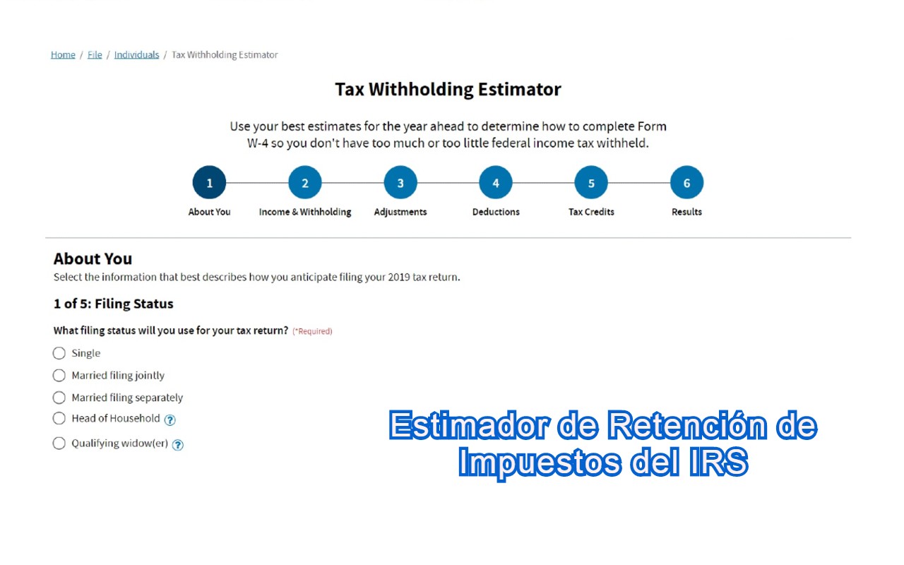 El Estimador de Retención de Impuestos incluye una nueva característica diseñada para facilitarles a los empleados que trabajan por cuenta propia