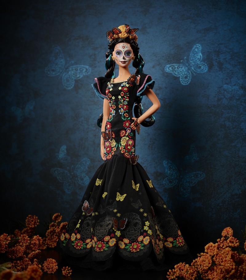 Esto cuesta la Nueva Barbie Catrina, inspirada en México y el Día de Muertos