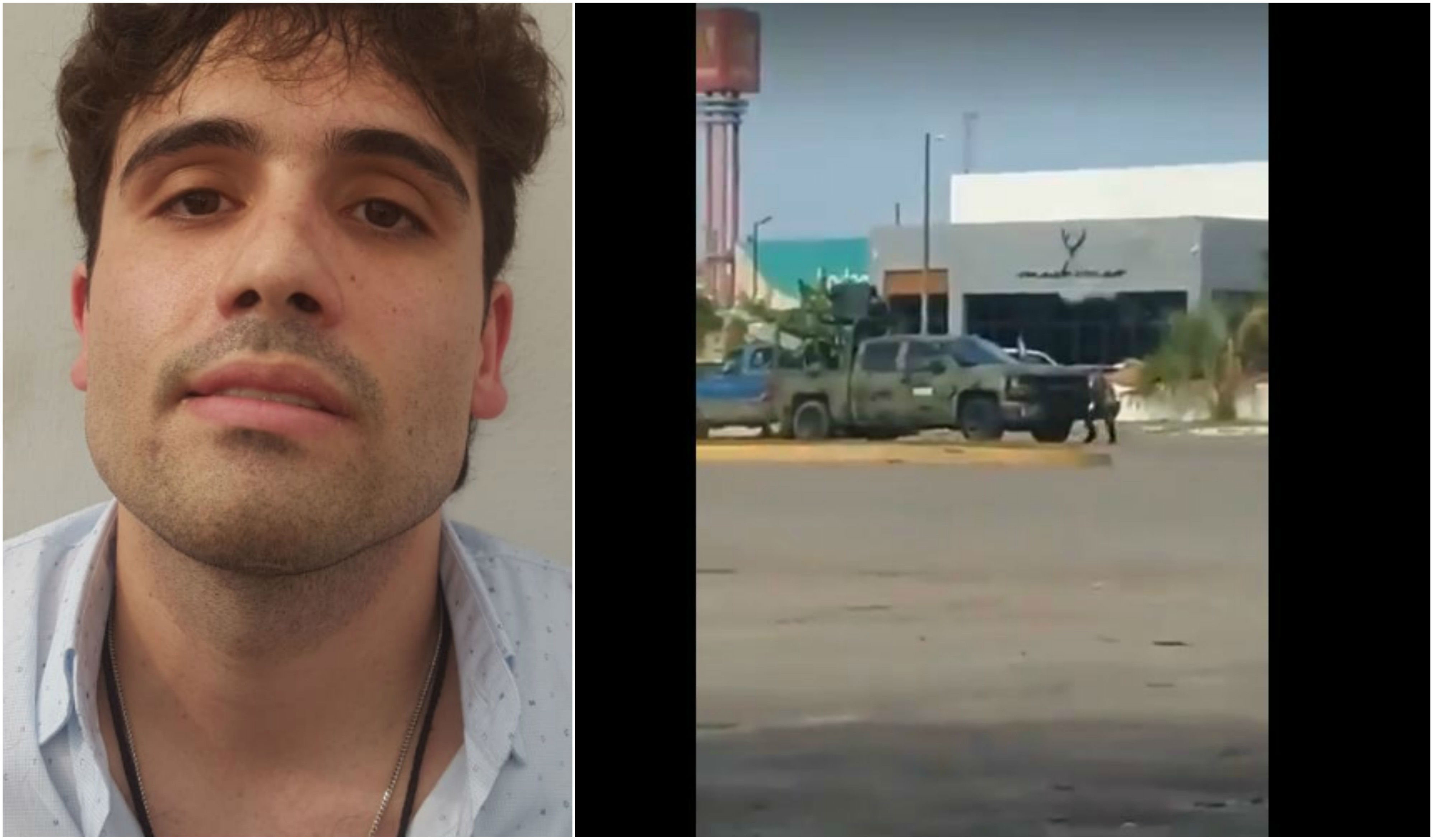 Diversas balaceras han ocurrido hoy en Culiacán, Sinaloa, debido a la detención de Ovidio Guzmán López, Hijo de “El Chapo” Guzmán