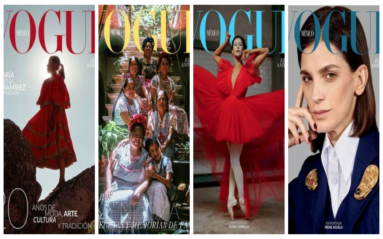 Para celebra su aniversario, Vogue quieso celebrar a lo grande y seis de sus portadas se inspiraron en mujeres que han puesto el nombre de México