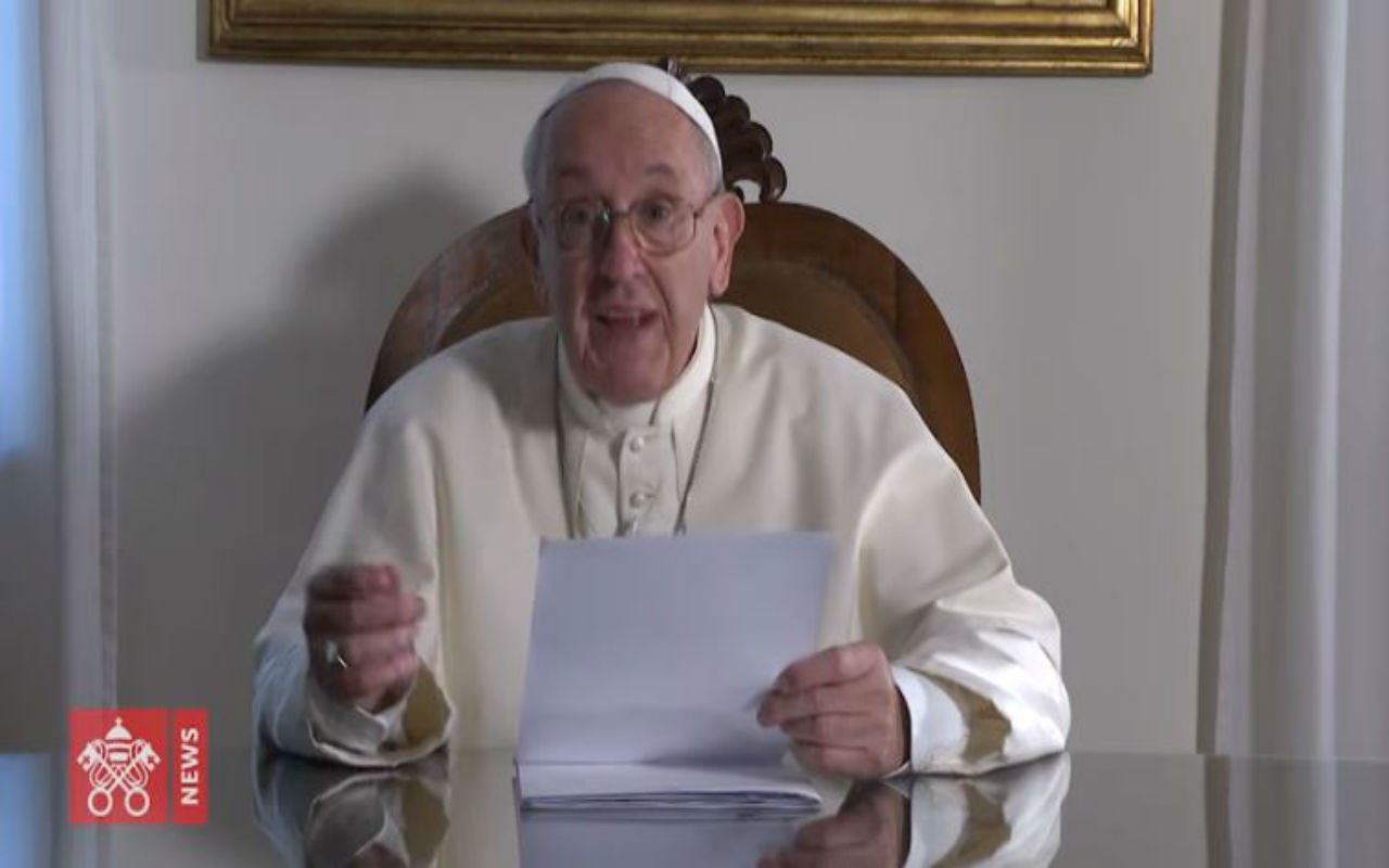 El Papa Francisco les mandó un saludo en español muy afectuoso “sea una ocasión para fortalecer y hacer crecer la fe y la comunión”.