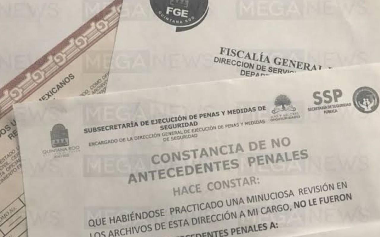 Para solicitar tu "Mexican Police Report" existen, las Cartas de Antecedentes No Penales Estatales y Federales y la Constancia de Datos Registrales