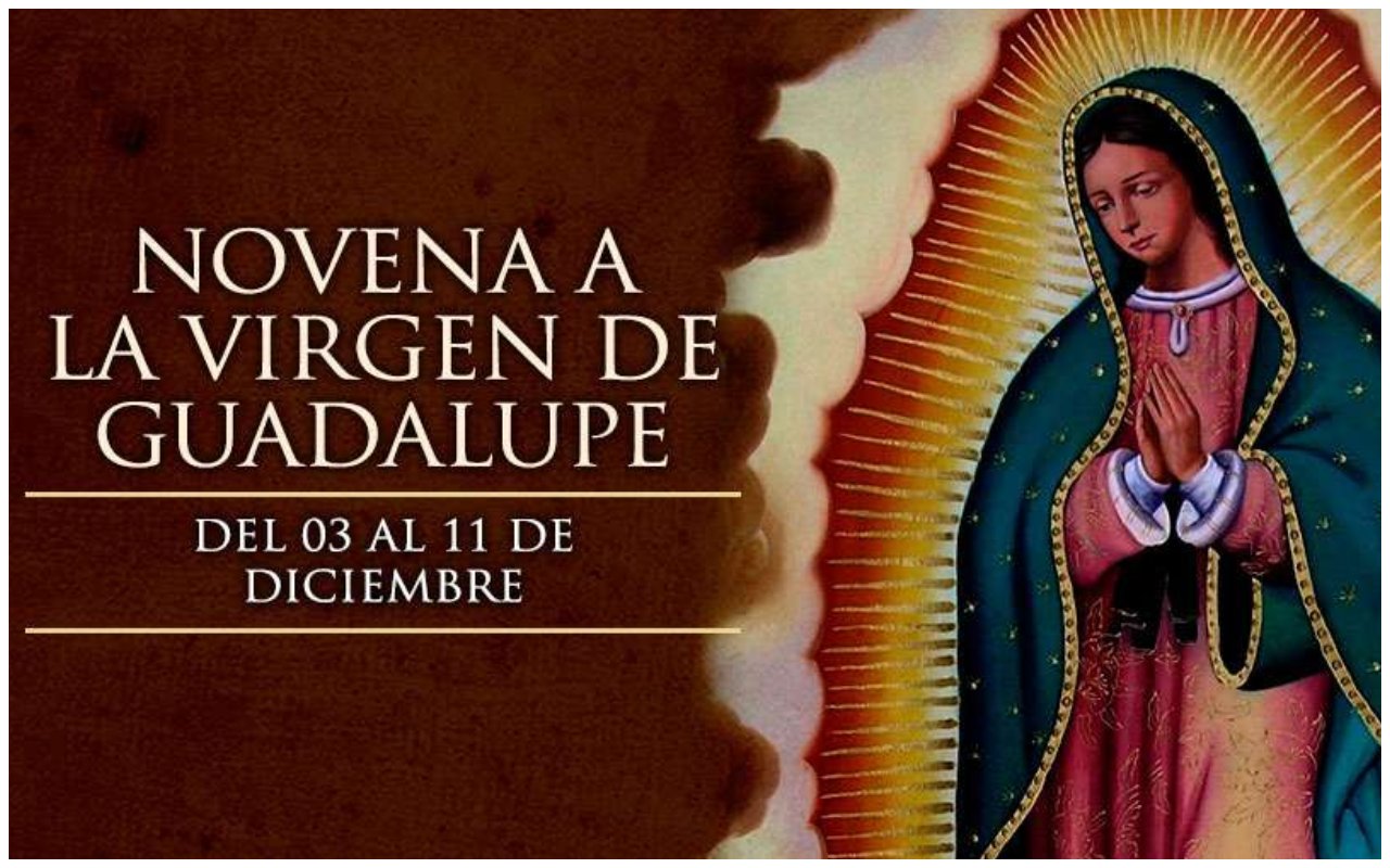 El 12 de diciembre la Iglesia celebra la Fiesta de Nuestra Señora de Guadalupe, Emperatriz de América y Patrona de México.