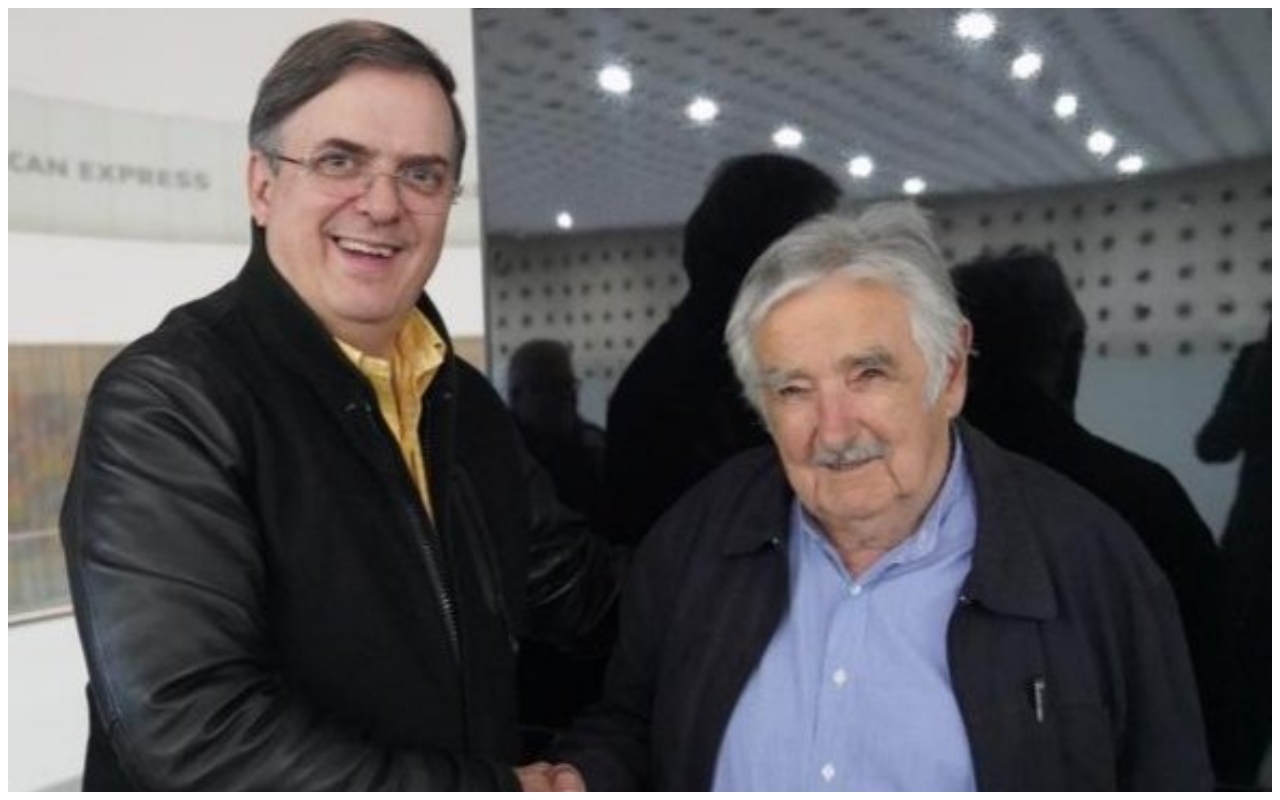 Llega José Mujica a México para informe de gobierno de Obrador