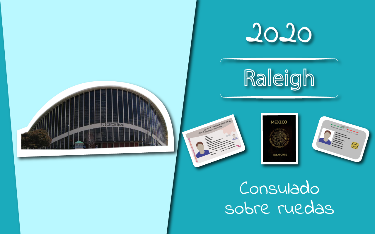 El Consulado General de México en Raleigh organiza consulados móviles, consulados sobre ruedas, jornadas sabatinas y dominicales