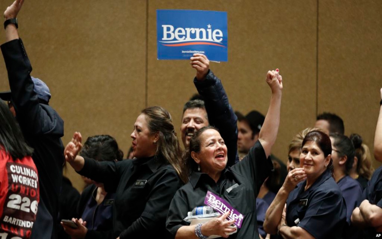 Bernie Sanders gana en Nevada