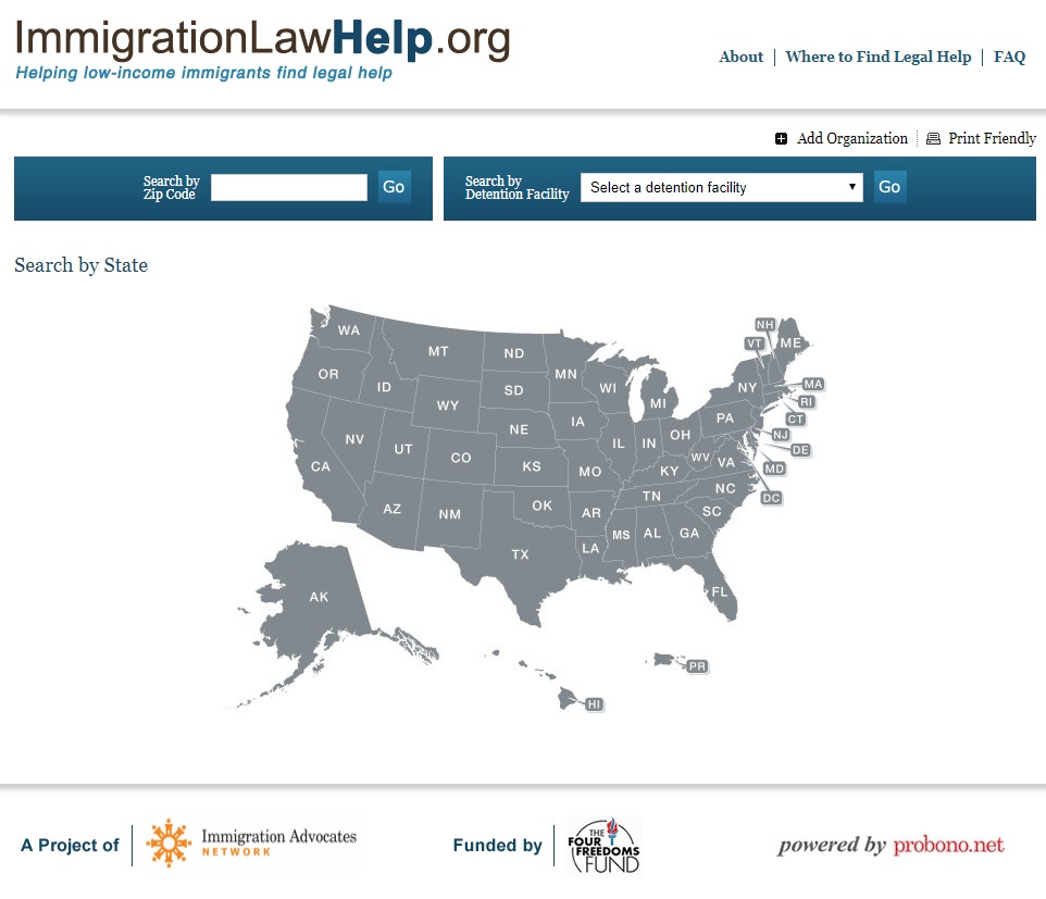 ImmigrationLawHelp ayuda a los migrantes a encontrar abogados migratorios en su área