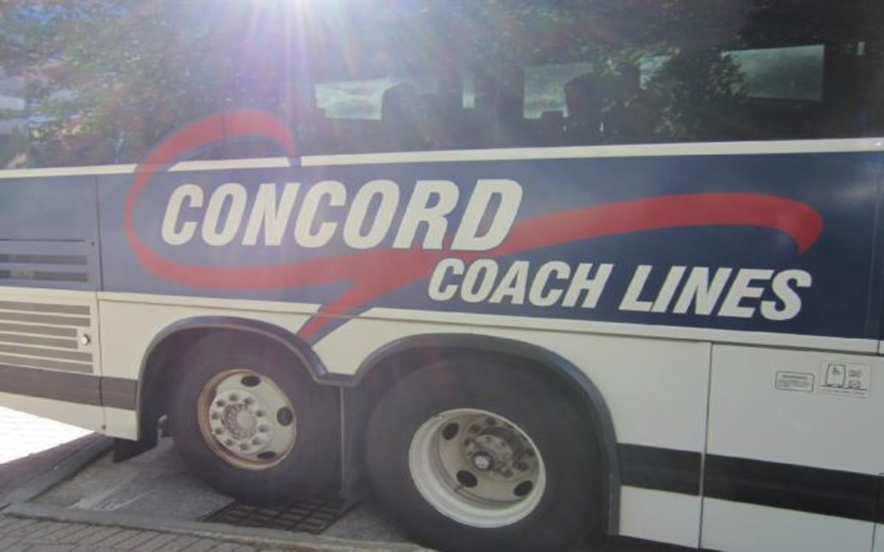 Autobús de la empresa Concord Coach Lines