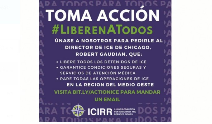 ICCIRR exige a ICE liberar a todos los migrantes detenidos en Illinois