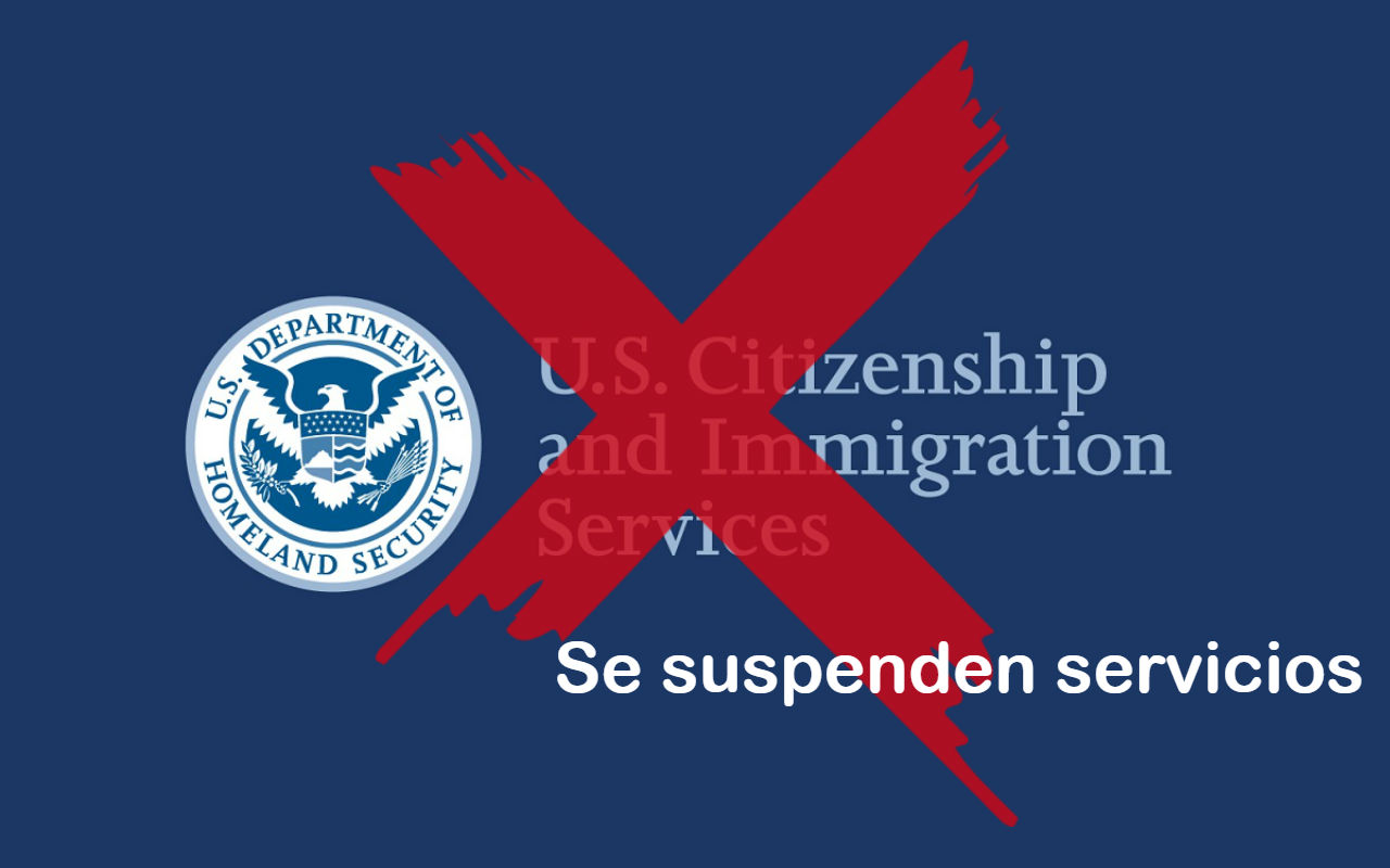 USCIS suspenderá sus servicios por el Covid19 Conexión Migrante