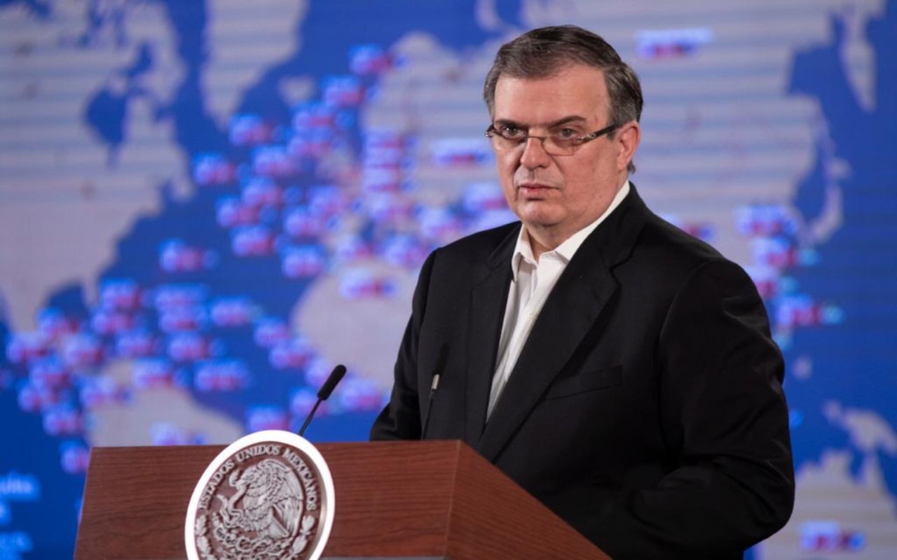 El secretario de Relaciones Exteriores, Marcelo Ebrard Casaubon
