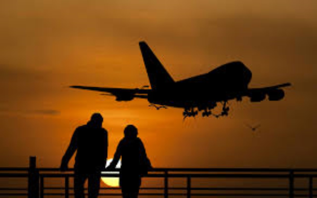 Avión volando