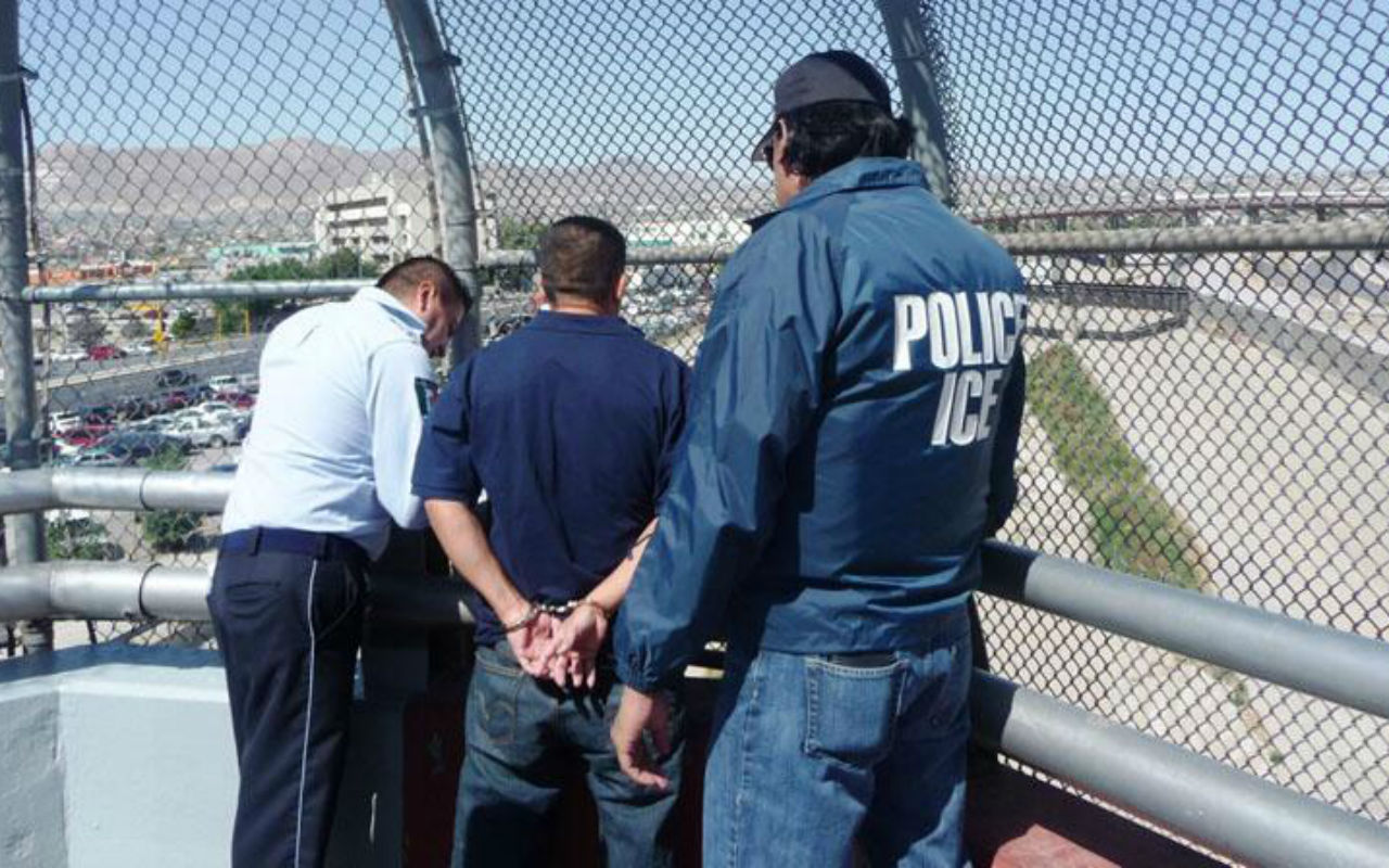 ICE migrante detenido Twitter