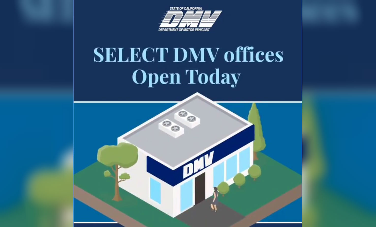Oficinas DMV abren este 8 de mayo