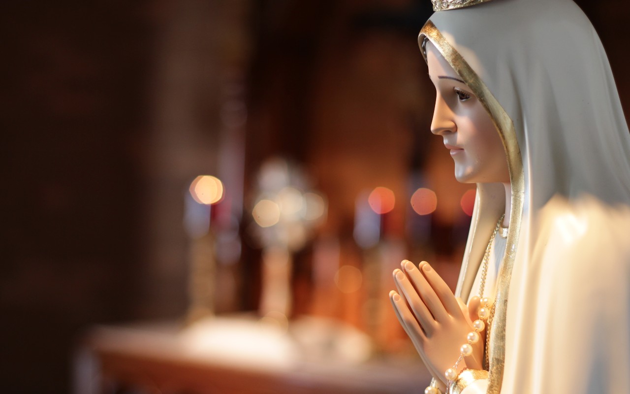 Rosario para pedir a la Virgen María que nos libere del Covid-19.